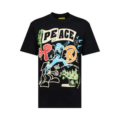 Pre-owned Market Peace And Power Tee 'black'