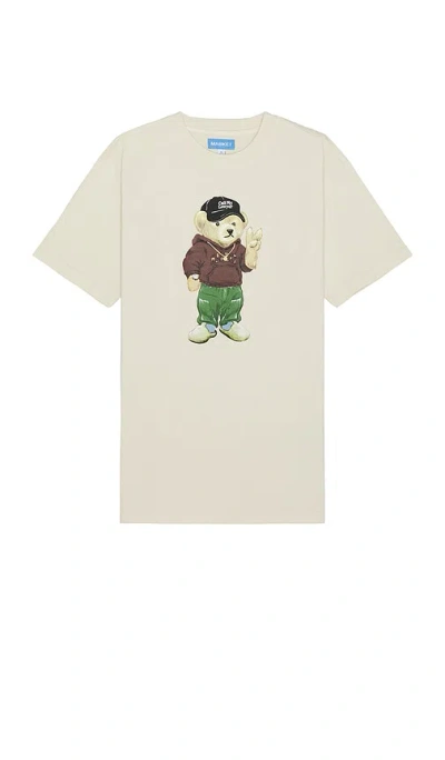 Market Peace Bear T-shirt In 淡褐色