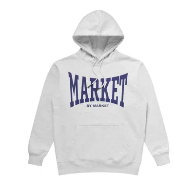 Pre-owned Market Persistent Logo Hoodie 'ash Grey'