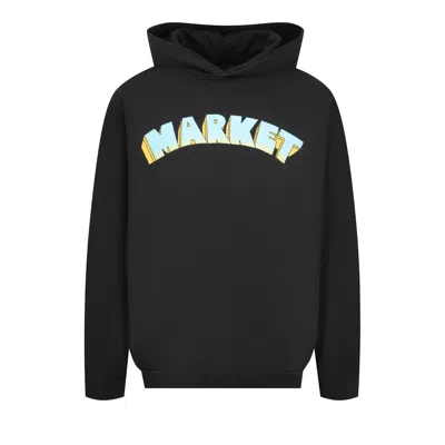 Pre-owned Market Players Club Hoodie 'black' | Men's Size M