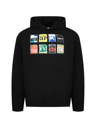 Market Printed Hoodie In Black