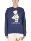 Market Random Workshop Bear Sweatshirt In Blue