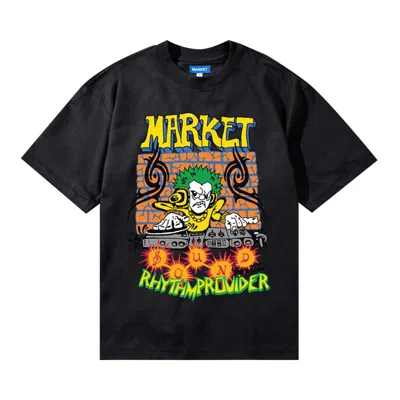 Pre-owned Market Rhythm Provider T-shirt 'jet Black' | Men's Size S