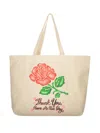 Market Rose-print Tote Bag