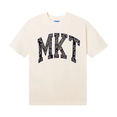 Pre-owned Market Rug Dealer Mkt Arc T-shirt 'ecru' In Cream