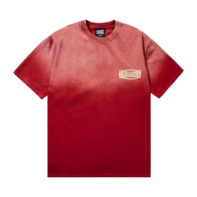 Pre-owned Market Saloon T-shirt 'salsa' | Red | Men's Size Xl