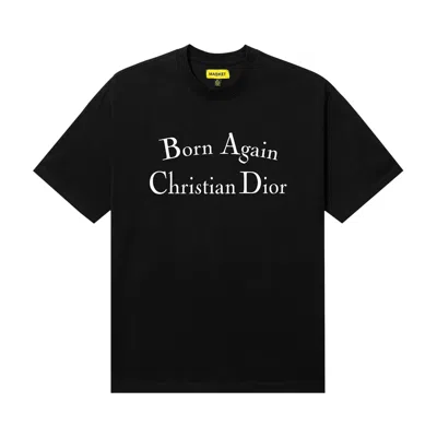Pre-owned Market Secret Club Born Again Christian Dior T-shirt 'black' | Men's Size S