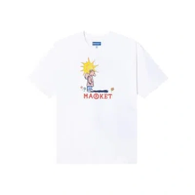 Market Shadow Work T-shirt In White