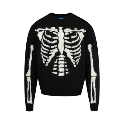 Pre-owned Market Skelly Sweater 'black/white' | Men's Size Xxl