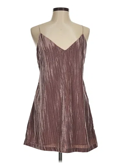 Pre-owned Market Sleeveless Top Brown Halter Neckline Tops