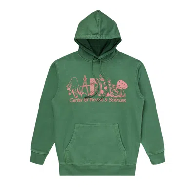 Pre-owned Market Smiley Arts & Sciences Hoodie 'sage' | Green | Men's Size S
