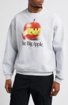 Market Smiley Big Apple Crewneck Sweatshirt