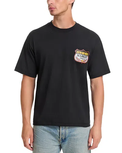 MARKET SMILEY BURNT RUBBER GRAPHIC TEE