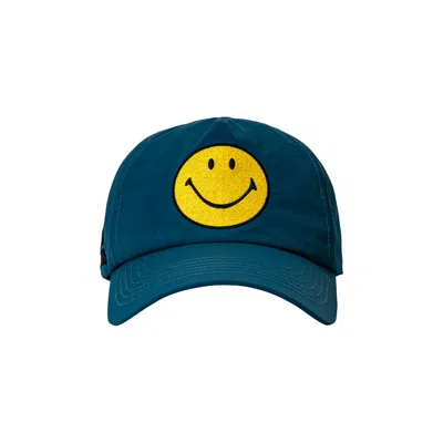 Pre-owned Market Smiley Classic 5 Panel Hat 'green' | Men's Size Onesize