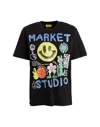 Market T-shirts In Black