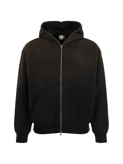 Market Smiley Devil Zip-up Hoodie In Black