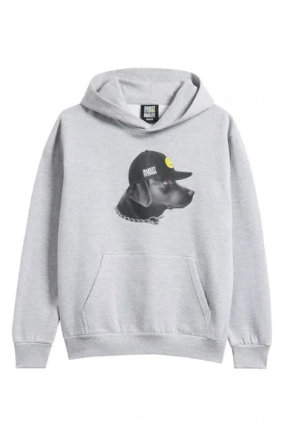 Market Smiley Dog Got Style Hoodie In Gray