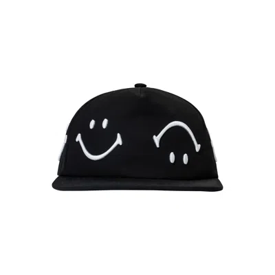 Market Smiley Face 6-panel Hat In Green