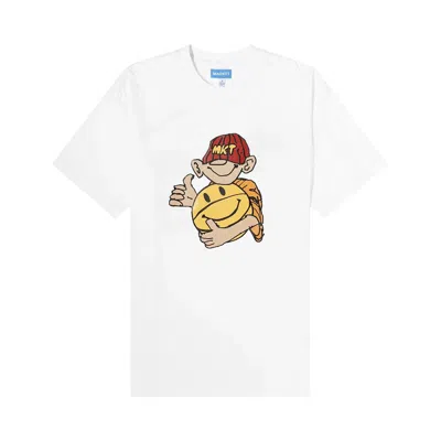 Pre-owned Market Smiley Friendly Game T-shirt 'white'