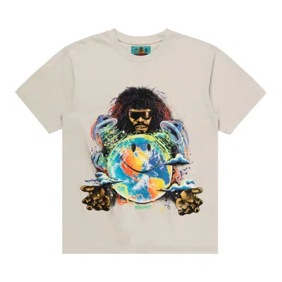 Pre-owned Market Smiley Funkadelic P Funk Smiley T-shirt 'cream'