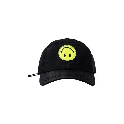 Pre-owned Market Smiley Grand Slam 6 Panel Hat 'black'