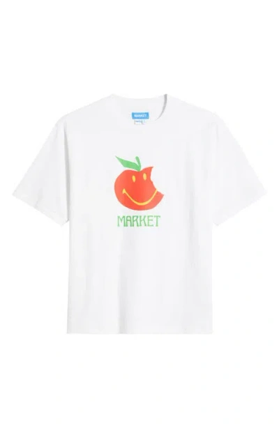 Market Smiley® Honeycrisp Graphic T-shirt In White