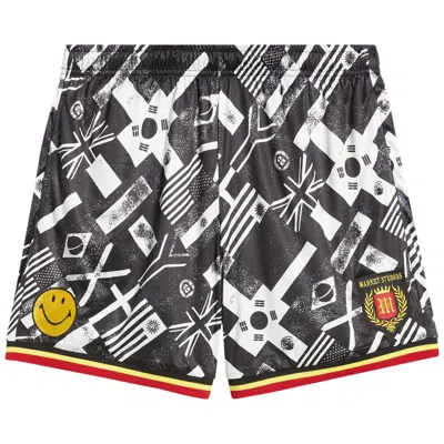 Pre-owned Market Smiley International Flags Soccer Shorts 'white' | Men's Size L