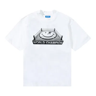 Pre-owned Market Smiley Ko T-shirt 'white' | Men's Size S
