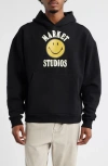 Market Logo-print Hoodie