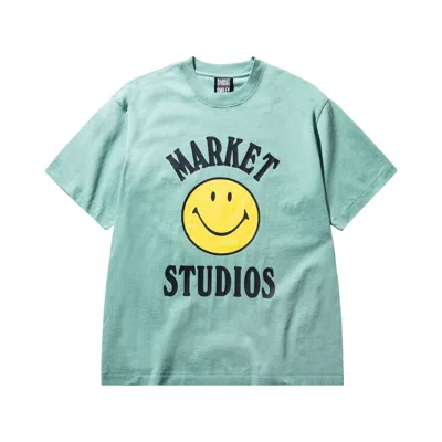 Pre-owned Market Smiley Mood T-shirt 'malachite Green' | Men's Size Xl