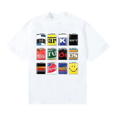 Pre-owned Market Smiley Oil Can T-shirt 'white' | Men's Size M