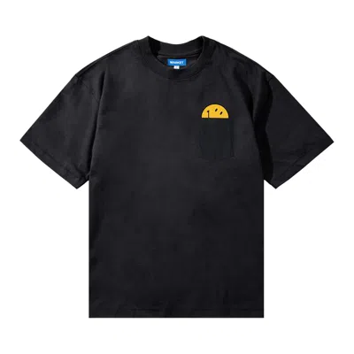 Pre-owned Market Smiley Peek-a-boo Pocket T-shirt 'black' | Men's Size L