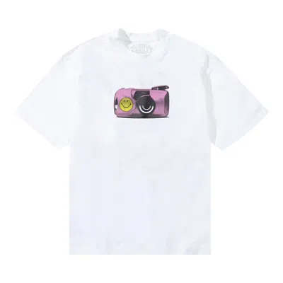 Pre-owned Market Smiley Photoshoot T-shirt 'white' | Men's Size M
