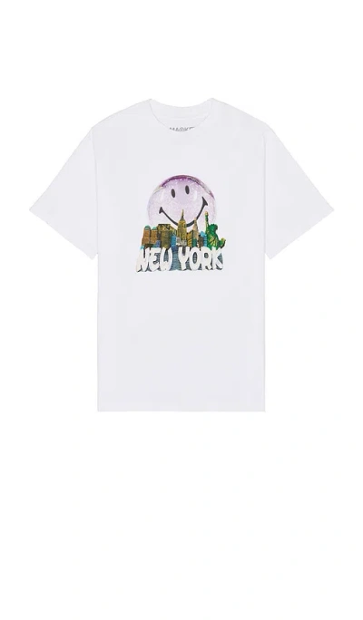 Market Smiley Snowglobe T-shirt In White