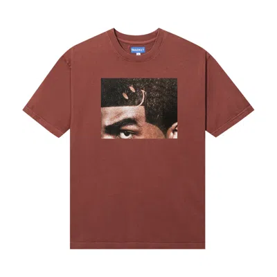 Pre-owned Market Smiley Soft Part T-shirt 'acorn' In Brown