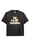 Market Smiley® Sunshine Graphic T-shirt In Jet-set-black