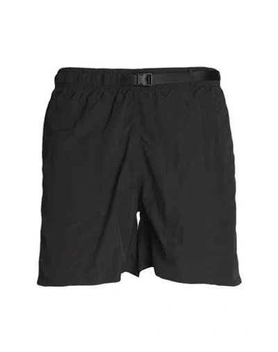 Market Smiley Tech Shorts Man Shorts & Bermuda Shorts Black Size L Nylon