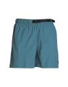 Market Smiley Tech Shorts Man Shorts & Bermuda Shorts Deep Teal Size Xl Nylon In Green