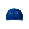 Market Soft Stitch 5-panel Hat In Egyptian-blue