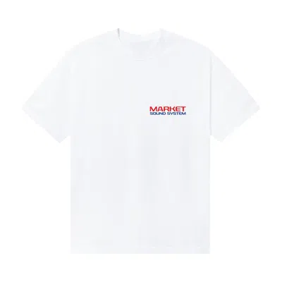 Pre-owned Market Speaker Knocker T-shirt 'white' | Men's Size S