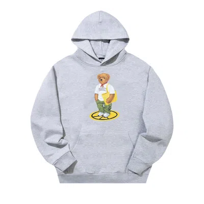 Pre-owned Market Stand For Peace Bear Hoodie 'ash Grey' | Men's Size Xxl In Gray