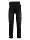 Market Star-embroidered Sweatpants In Black
