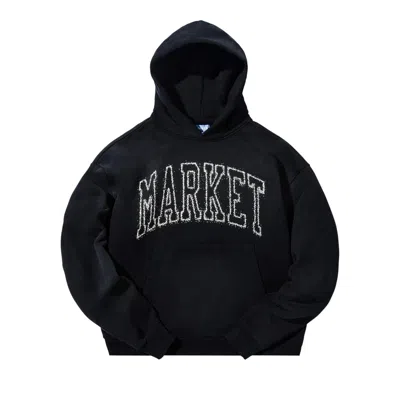 Pre-owned Market Static Arc Hoodie 'black'
