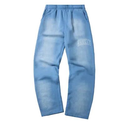 Market Static Arc Open Bottom Sweatpants In Jet Set Black