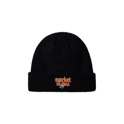 Pre-owned Market Studios Beanie 'black' | Men's Size Onesize