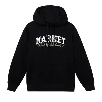 Pre-owned Market Super  Pullover Hoodie 'black'