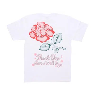 Market Thank You Rose White Men's T-shirt