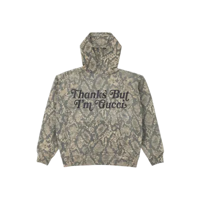 Market Thanks But I'm Good Hoodie In Brown