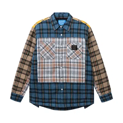 Pre-owned Market Thrift Flannel Long-sleeve Shirt 'multicolor' | Multi-color | Men's Size S