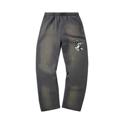 Pre-owned Market Tonal Beware Open Bottom Sweatpants 'cement' | Grey | Men's Size M